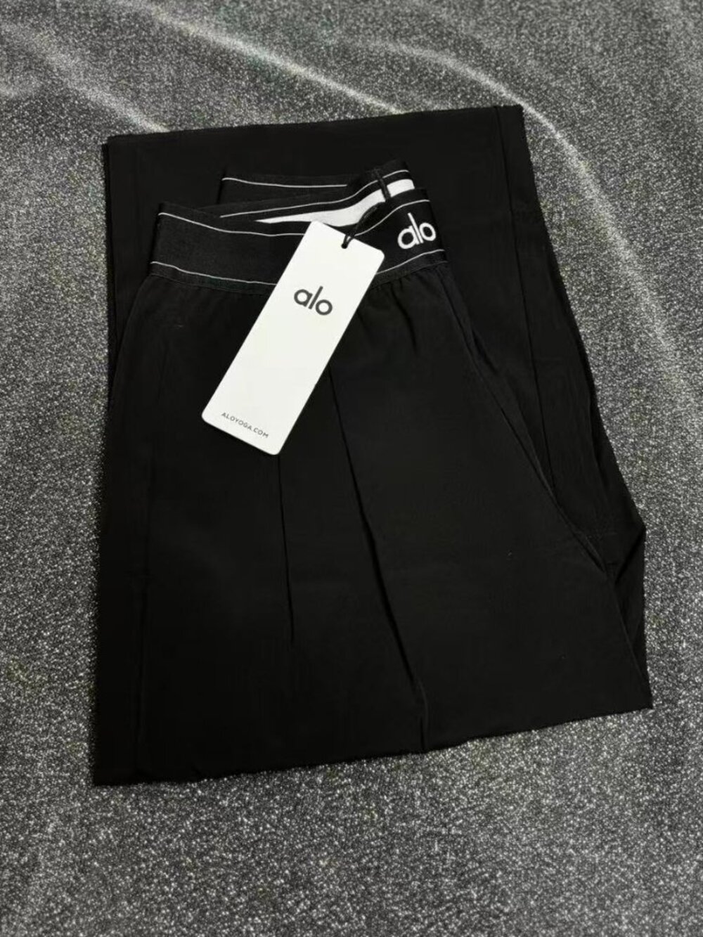 🆕Alo Yoga Suit Up Trouser Black (Regular) 30" Inseam Straight-leg trousers - Picture 3 of 12